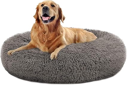 MFOX Calming Donut Dog Bed